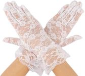 Lace Gloves, White Lace Gloves, Tea