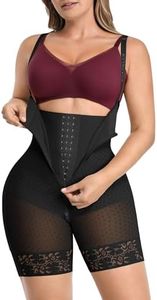 SHAPELLX Shapewear Tummy Control Butt Lift Body Shaper Waist Cincher Shapewear Bodysuit Comfortable Shapewear Shorts