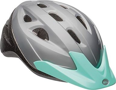 Bell Richter Youth Bike Helmet, Solid Silver,54-58cm