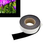 ConClarity 2 in x 30 ft - Vibrancy Enhancing Projector Screen Felt Tape Border Deepest Black Ultra High Contrast Flocking for DIY Screen Borders Absorbs Light, Brightens Image & Stops Bleed