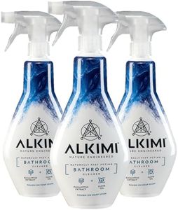 ALKIMI Bathroom Cleaner Spray, 500ml, 3 Pack – Nature Engineered Bath and Shower Cleaner Antibacterial Spray, Powerful Natural Antibacterial Cleaning Spray