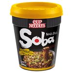 NISSIN Cup Noodles Soba Wok Style Classic Flavoured Instant Noodles, 90 g Pot (Pack of 8)