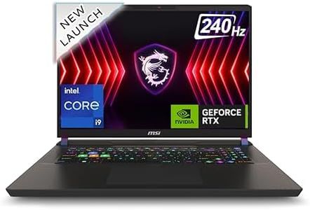 MSI Vector 17 HX, Intel 14th Gen. i9-14900HX, 43CM QHD+ 240Hz Gaming Laptop (32GB/2TB NVMe SSD/Windows 11 Home/NVIDIA GeForce RTX 4070, GDDR6 8GB/Cosmos Black/3Kg), A14VGG-239IN