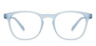 Fairydot Opticals Zero Power | Blue Cut Computer Glasses | Anti Glare, Lightweight & Blocks Harmful Rays | UV Protection Specs | Men & Women (BLUE)