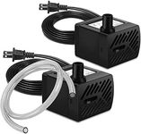 PULACO 2Pcs Mini Fountain Pump (50G