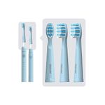 ORACURA® Sonic Electric Toothbrush Heads For SB100 and SB200 (Blue, Pack of Three brush head)