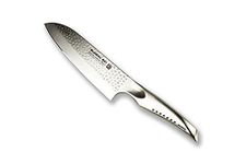 Global SAI-03 Santoku Knife, 7-1/2", Silver