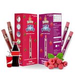 Skippi Ice Pops 100% Natural Freezer Pops, Juice Bars, Ice Pops - Cola & Raspberry Flavors (12+12 Pops Boxes) - 12 Gm