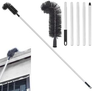 Nettoyeur de gouttière rétractable – Outil de nettoyage de gouttière extensible, outil de nettoyage de gouttière | Outil de nettoyage de gouttière avec télescopique extensible, outils de nettoyage de