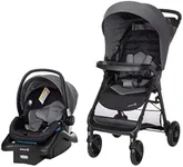 Safety 1st Smooth Ride Travel System Stroller and Car Seat OnBoard™ FLX - Efficient Infant Car Seat Stroller and Infant Car Seat and Stroller Combo, Monument