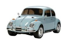 TAMIYA Volkswagen 58572 1:10 Beetle (M-06) -Remote Controlled Car, RC Vehicle, Model Building, Kit for Assembly, Hobby, Crafts, Mittel