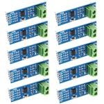 DiGiYes 10PCS MAX485 RS485 Transceiver Module TTL UART Serial to RS485 Instrument Interface Module 5V Development Accessories Board