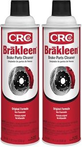 CRC BRAKLEEN Brake Parts Cleaner - Non-Flammable -1lb 3 Oz (05089) (Pack of 2)