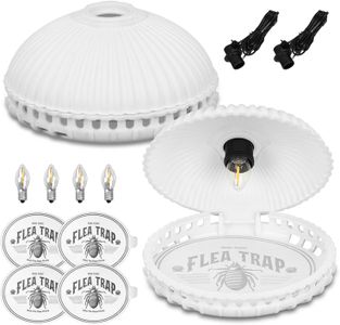Flea Trap Lamp 2-Pack – Indoor Insect Catcher for Home Pest Control