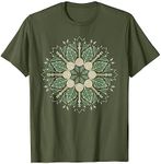 Banjo Mandala Bluegrass, Mindfulness & Nature Graphic T-Shirt