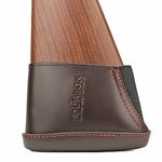 Tourbon Hunting Genuine Leather Shotgun Stock Adjustable Recoil Pad (Small)