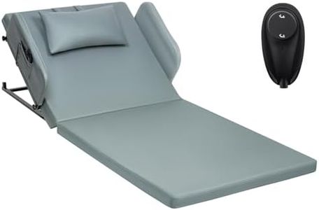 Roboticious Lifting Bed Backrest - Electric Adjustable Power Bed Wedge Mattress with Pillow Cover for Elderly, Patient, Pregnant Women to Sitting and Sleeping Positioning Assistance, Steel Frame