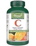 VORST Vitamin C 500mg 90 Chewable Tablets | Supplement for General Health, the Immune System, Fatigue, and Mental Health | Tangy Citrus Orange Flavor | 1 Bottle