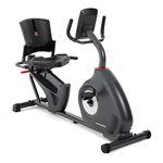 Schwinn 510R Recumbent Exercise Bike | 16-Level Magnetic Resistance, Zwift & Kinomap Compatible, LCD Display, Comfortable Back Support Seat, Bluetooth Heart Rate, Home Cardio Trainer