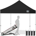 Eurmax USA 10x10ft Pop Up Canopy,Co