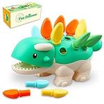 Babies Sensory Toys Age 6 9 12 18 24 Months Learning Dinosaur for Toddlers,Baby Montessori Developmental Educational Sorting Toys for Boys Girls Gifts for Kids 1 2 3 One Years Old