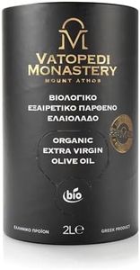 Organic Extra Virgin Olive Oil from Vatopedi Monastery, Mount Athos - 2L