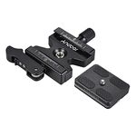 Andoer Quick Release Clamp and Quick Release Plate for Arca Swiss Standard Tripod Ball Head