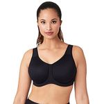 Wacoal Women's Underwire sports bras, Black, 36FF UK