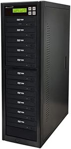 Vinpower Digital Standard 1 to 10 Target 24x DVD CD Disc Duplicator Tower SATA Optical Drives - Black