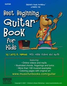 Best Beginning Guitar Book for Kids: Easy learn how to play guitar method made simple for beginner students and children of all ages with essential ... and more (Guitar Books by Music Fun Books)