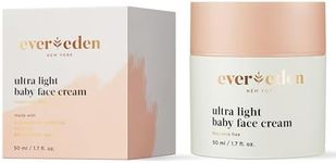 Evereden Ultra Light Baby Face Cream, 1.7 oz | Clean Baby Care | Non-toxic and Fragrance Free Baby Moisturizer | Clean Ingredients