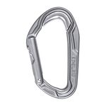 Edelrid Bulletproof Straight Climbing Carabiner II - Heavy-Duty Gear for Rock Climbing, Rappelling, and Mountaineering : 27KN (EN 12275) "