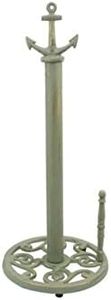 Hampton Nautical K-1414B-bronze 3Xglass-101 Seaworn Bronze Cast Iron Anchor Paper Towel Holder 16" - Nautical Decor - Nautical Home Decoration