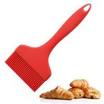 Supvox® 1 Pack Extra Large Silicone Basting Brush, Resistant Oil Sauce Brush Multipurpose Food Cooking Brush for BBQ Grilling Pastry Baking BPA Free