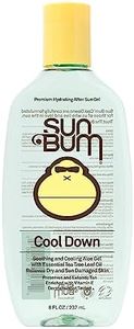 Sun Bum Cool Down Aloe Vera Gel | Vegan and Hypoallergenic After Sun Care with Cocoa Butter to Soothe and Hydrate Sunburn Pain Relief | 8 oz. (Pack of 1)