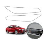 10H2 Self Adhesive Car Headlight Tempered Glass | Headlight Protector | Scratch Resistant | DIY | UV Protection | Weather-Resistant | Gloss Finish |Compatible with Honda New/Old Car (City)