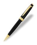 Cross Bailey Light Black Resin Ballpoint Pen With Gold Plate Appts (NCRAT07429,Not assigned,Not assigned)