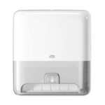 Tork Matic Paper Towel Dispenser, Intuition Sensor, White, Elevation, H1, Non-Contact One-at-a-Time Dispensing, 5511202