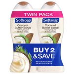 Softsoap Body Wash, Coconut Scrub, 15 fl oz, 2 Count