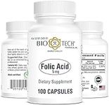 Bio-Tech Pharmacal Folic Acid (5mg,