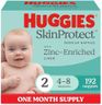 Huggies Infant Nappies Size 2 (4-8kg) 192 Count - One Month Supply (Packaging May Vary)
