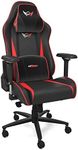 GT OMEGA PRO XL Racing Gaming Chair with Lumbar Support - Ergonomic PVC Leather Office Chair with 4D Adjustable Armrest & Recliner - Esport Seat for Ultimate Gaming Experience (Red)