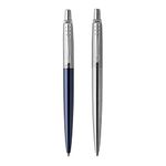 Parker Jotter London Duo Discovery Pack | with Ballpoint Pen (Royal Blue) & Gel Pen (Stainless Steel)