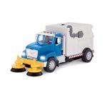 Driven by Battat WH1228C1Z Standard Series Street Sweeper – Toy Cleaning Brushes, Lights, and Sounds – Trucks and Work Vehicles for Kids Age 3+, Multicoloured