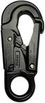 ProClimb Forged Aluminum Double-Lock Gate Captive Eye Snap Hook 27 kN - Black