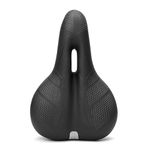 Universal MTB Bike Seat - Svidza Bicycle Saddle Pad is Padded with High-Density Memory Foam. The Bike Cushion Base with Reflective Strips