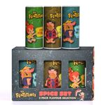 Cafféluxe The Flintstones Spice Gift Set - Barbecue Smokehouse Meat Rubs - Spices & Seasoning for Cooking - 3x100g Spice Sets - Fred's Steak Rub, Barneys BBQ Secret Sauce, Spicy Pebbles Habanero