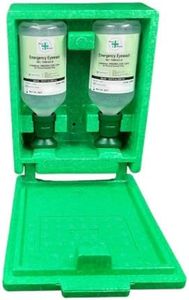 Plum 45852 Small Eyewash Station, 11" Height, 4.75" Wide, 8.5" Length, 16.9 fl. oz., Polystyrene