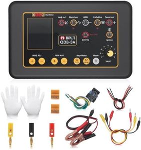 QDB-3A Ignition Coil Tester, Drive Automobile Ignition Coil Tester Injector Solenoid Valve Teste for Idling Stepper Motor Automobile Car Fault Detector