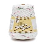 Lily Sugar'N Cream Cones Mistletoe Yarn - 1 Pack of 400g/14oz - Cotton - 4 Medium - Knitting/Crochet